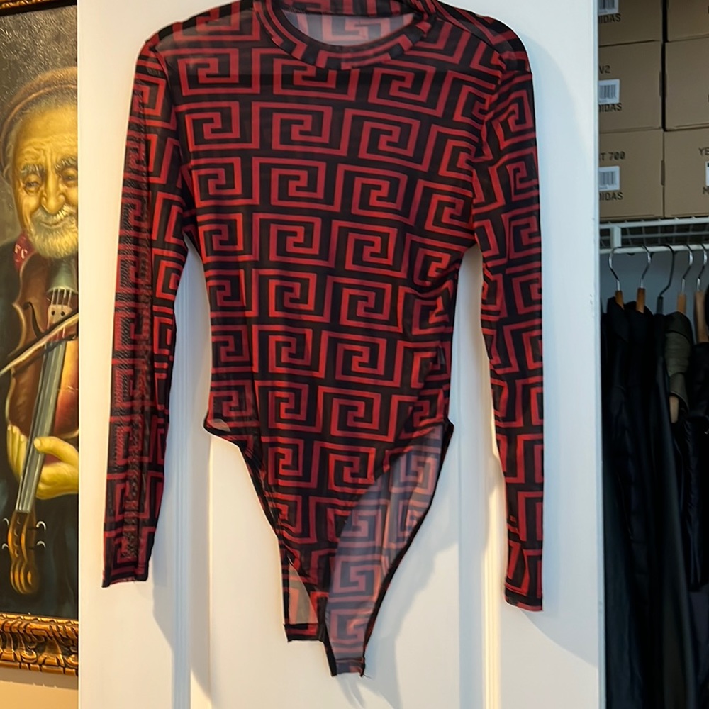 Inspired Italian Designer Bodysuit